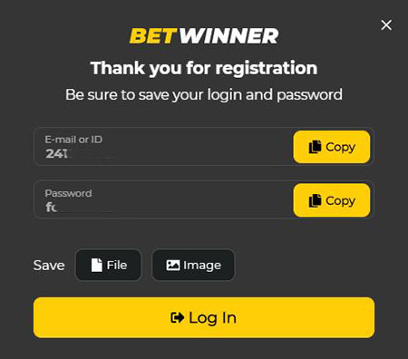 betwinner login