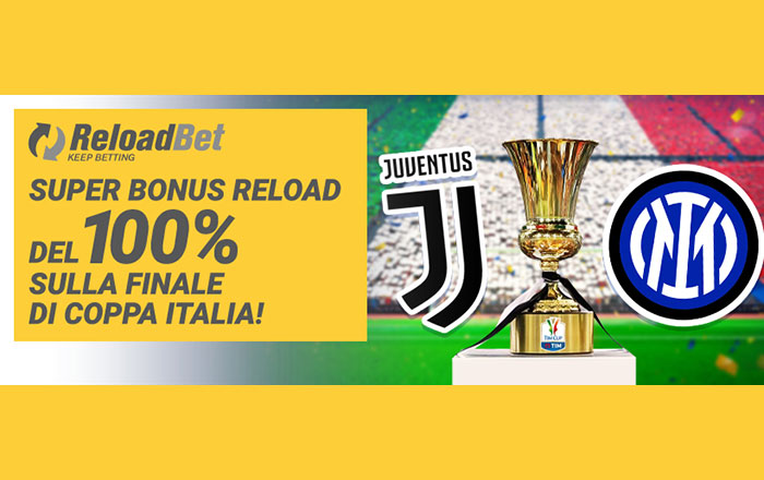 bonus coppa italia reloadbet